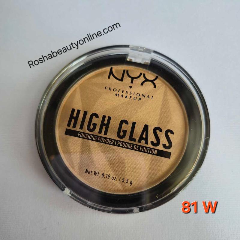 پنکک فینیشینگ NYX High Glass رنگ 81W