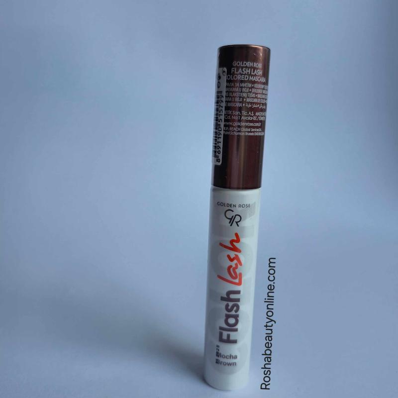 ریمل رنگی فلش لش گلدن رز رنگ MOCHA BROWN
