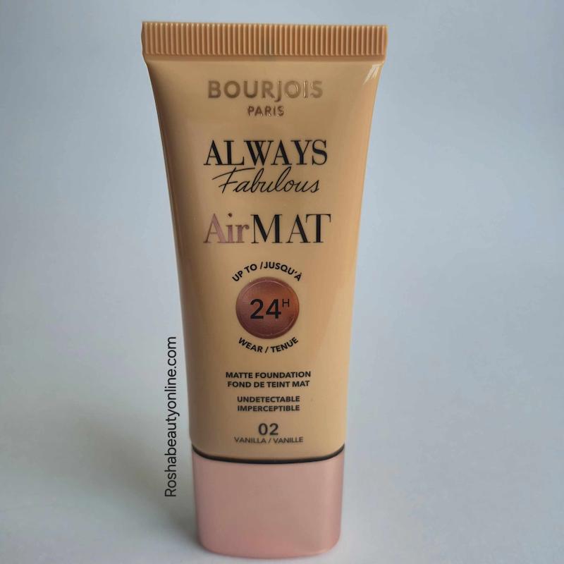 کرم پودر بورژوا سری ALWAYS FABULOUS AIR MAT شماره 02