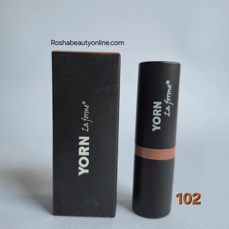 رژلب جامد یورن رنگ 102