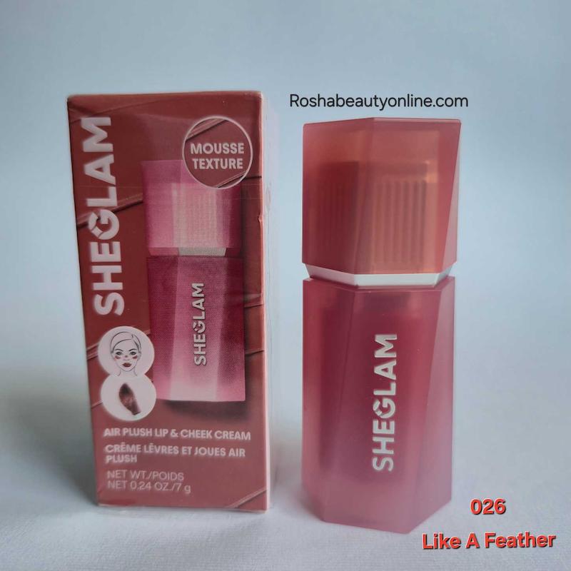 رژلب و رژگونه شیگلم شماره 026