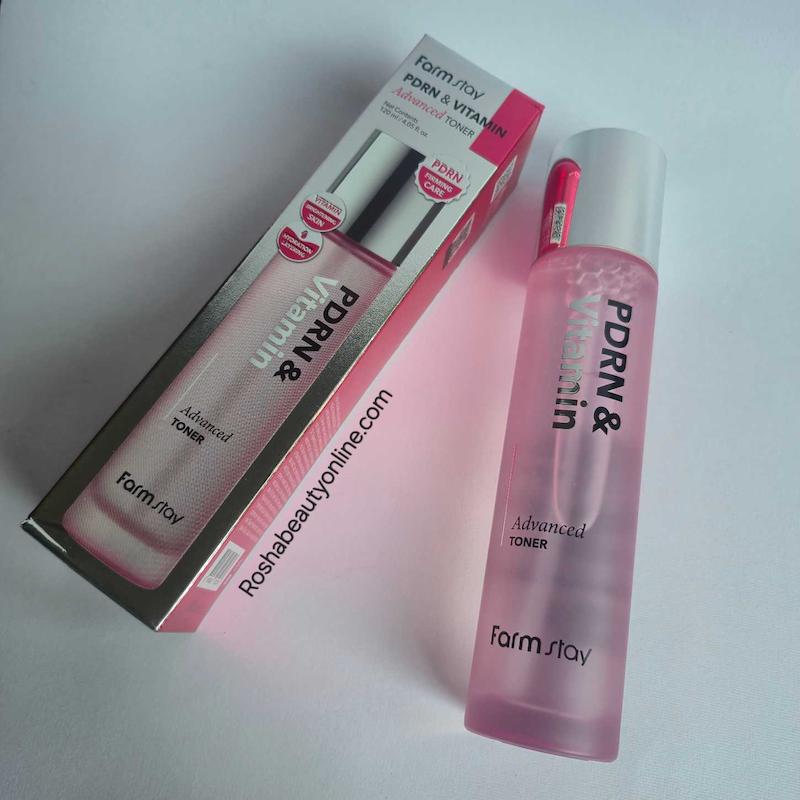 تونر پیشرفته PDRN & Vitamin  Farmstay 120Ml 