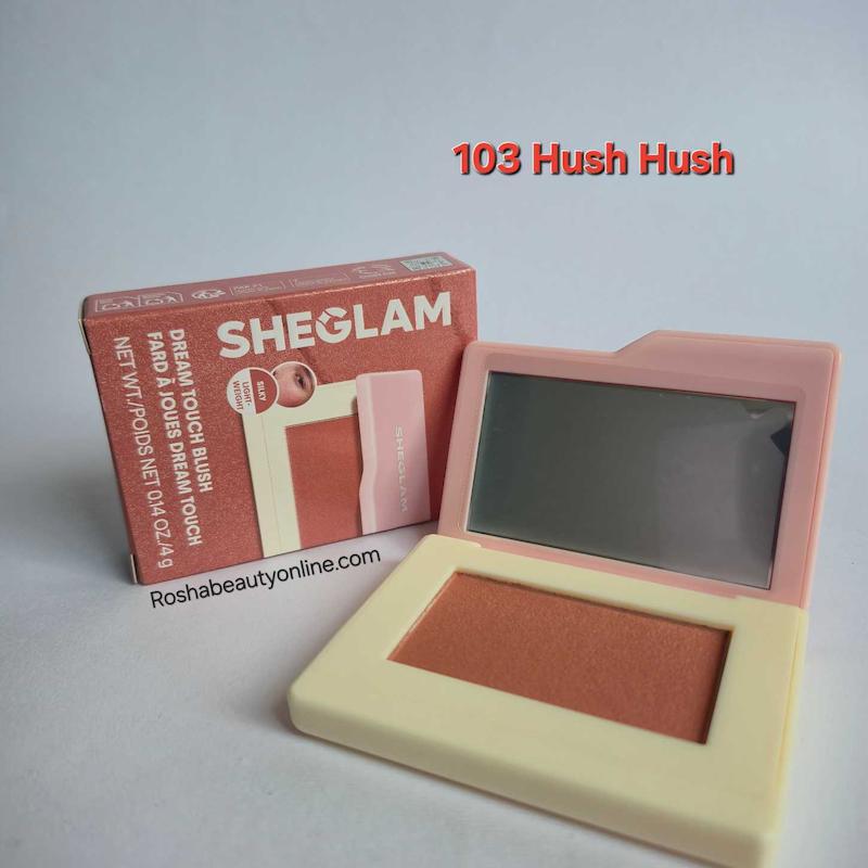 رژگونه دریم تاچ شیگلم رنگ 103 HUSH HUSH