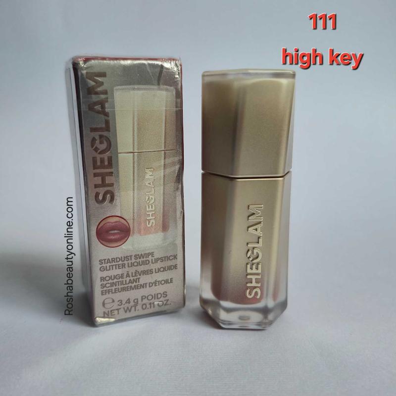 لیپ گلاس آینه ای لاک ایر گلاس شیگلم رنگ high key 111