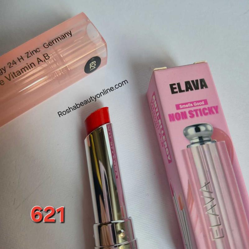 رژلب جامد ELAVA رنگ 621