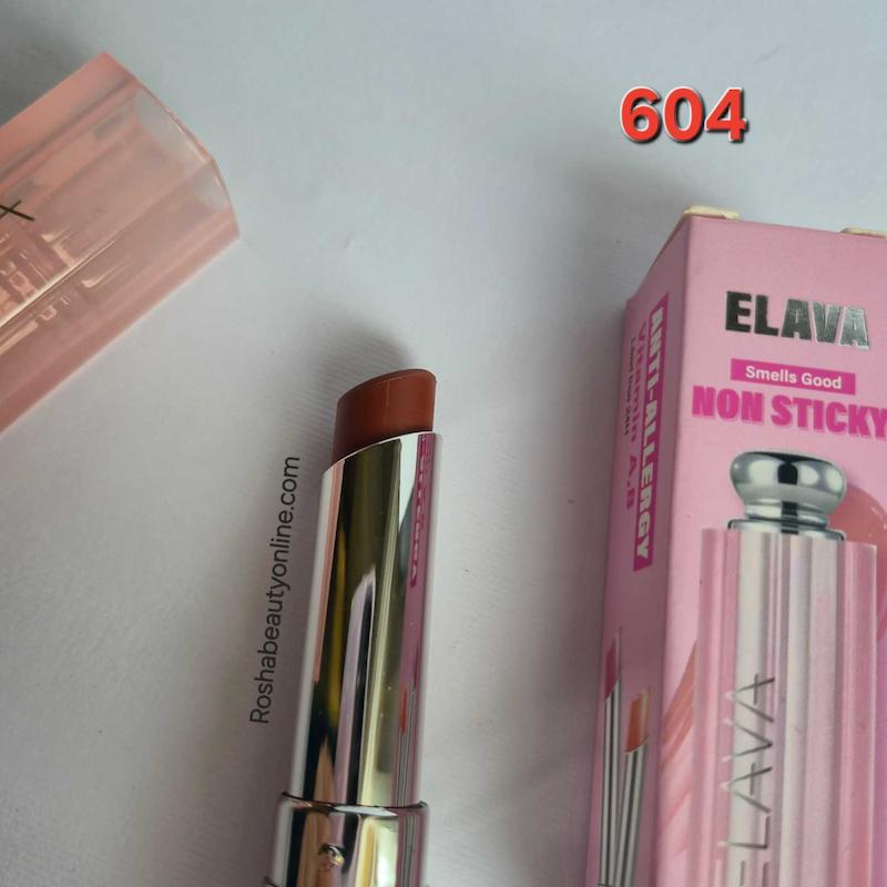 رژلب جامد ELAVA رنگ 604