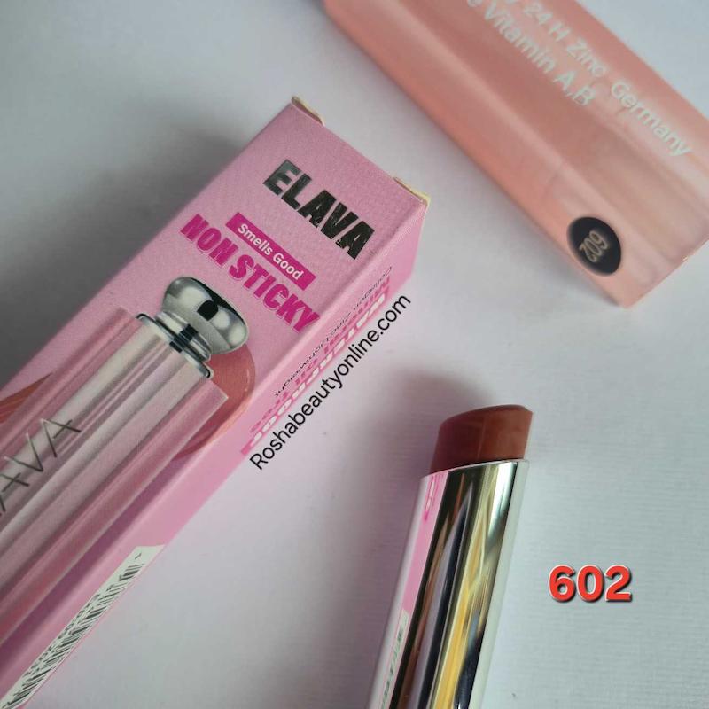 رژلب جامد ELAVA رنگ 602