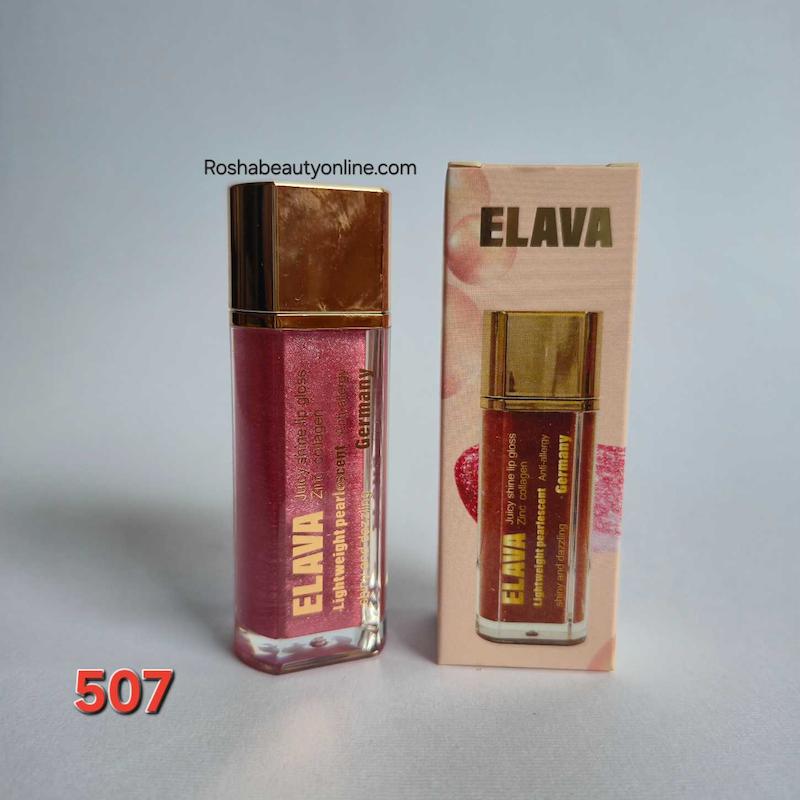 لیپ گلاس شاین دار ELAVA رنگ 507