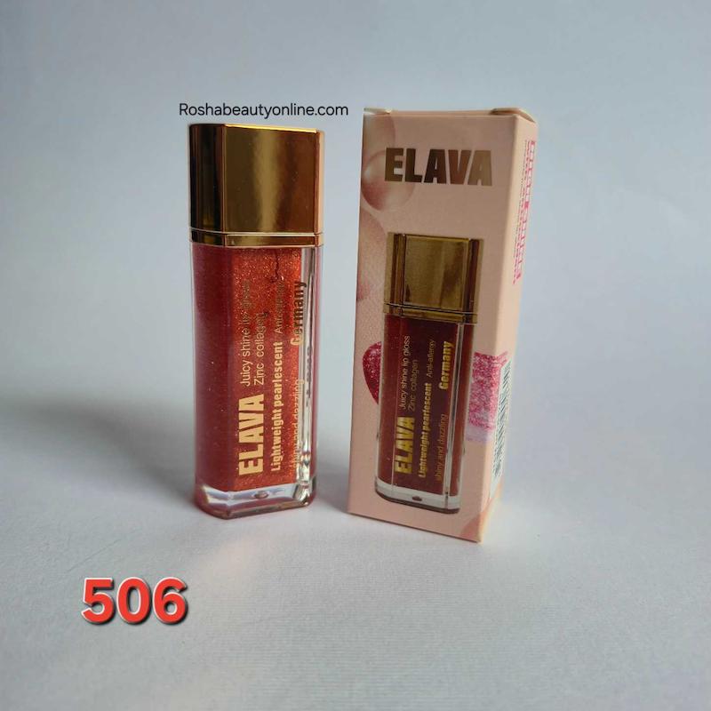 لیپ گلاس شاین دار ELAVA رنگ 506