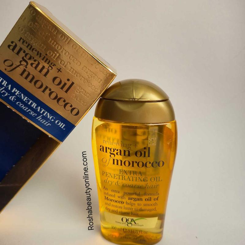 روغن آرگان موهای خشک و وز اوجیکس