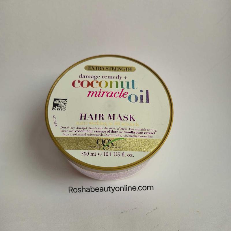 ماسک مو روغن نارگیل اوجیکس