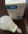 لامپ LED بروکس مدل A60 ظرفیت 10 وات رنگ مهتابی