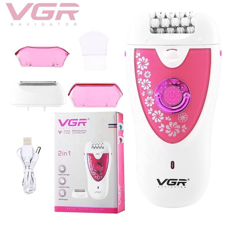 اپیلاتور وی جی ار مدل 722 V-722 VJR V-722 epilator 