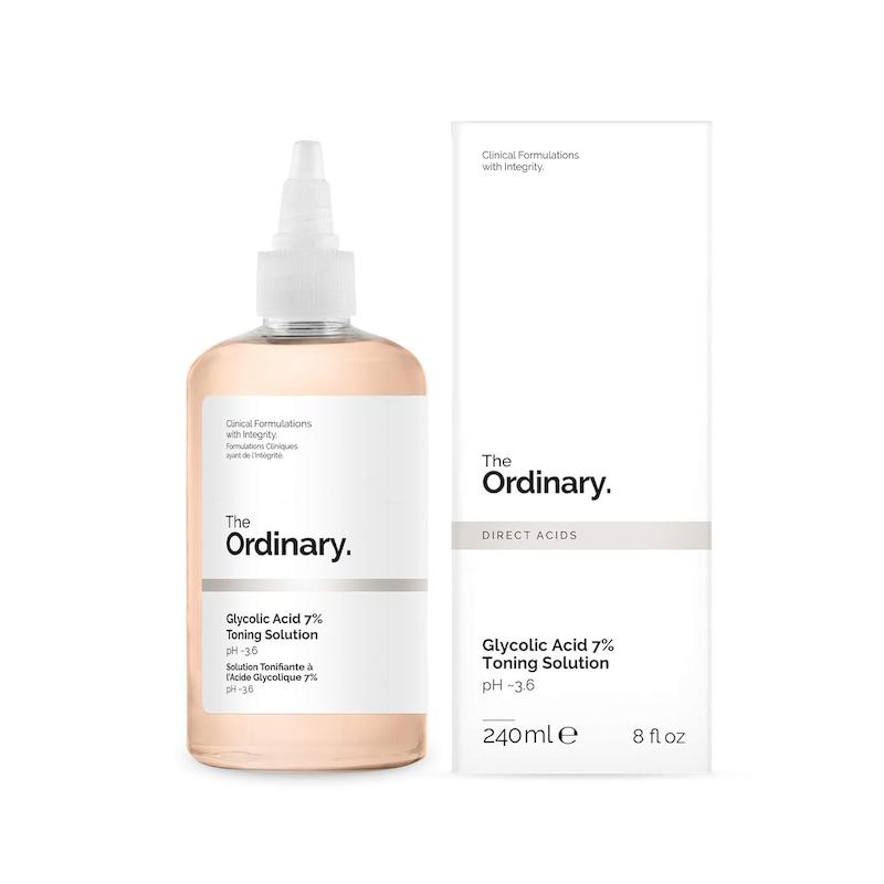 تونر لایه بردار و روشن کننده گلیکولیک اسید ۷٪ اوردینری (اصل) – ۲۴۰ میل | The Ordinary Glycolic Acid 7% Toning Solution