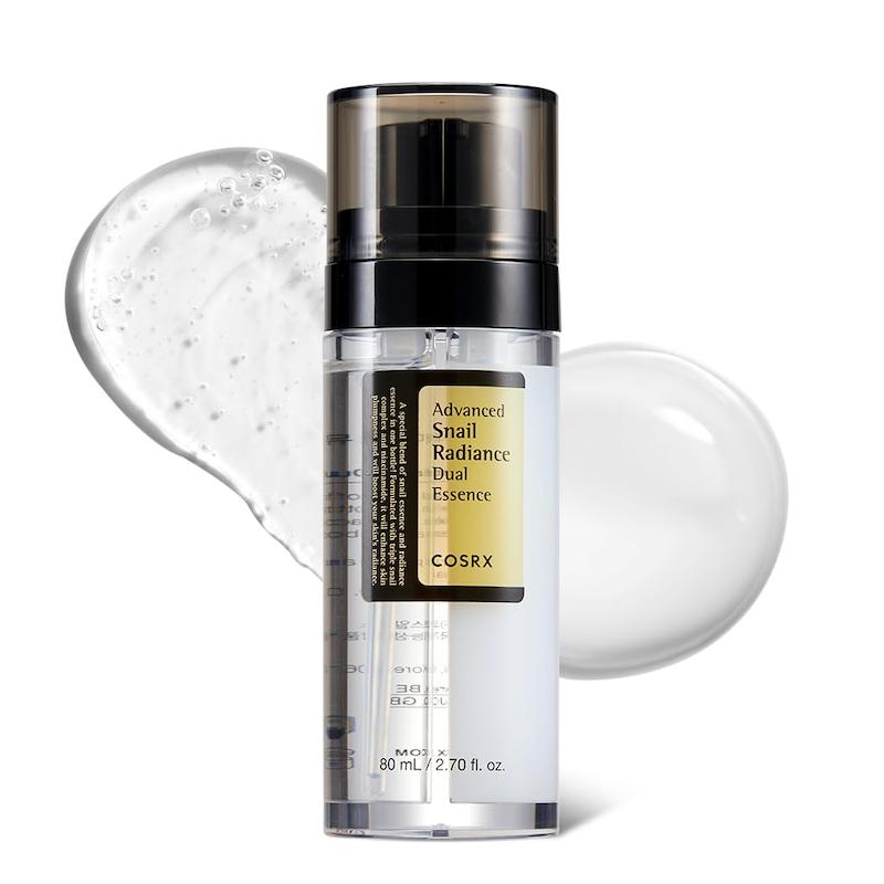 اسنس دوگانه حلزون و نیاسینامید کوسارکس (روشن‌کننده و ضد چروک) – ۸۰ میل | COSRX Advanced Snail Radiance Dual Essence