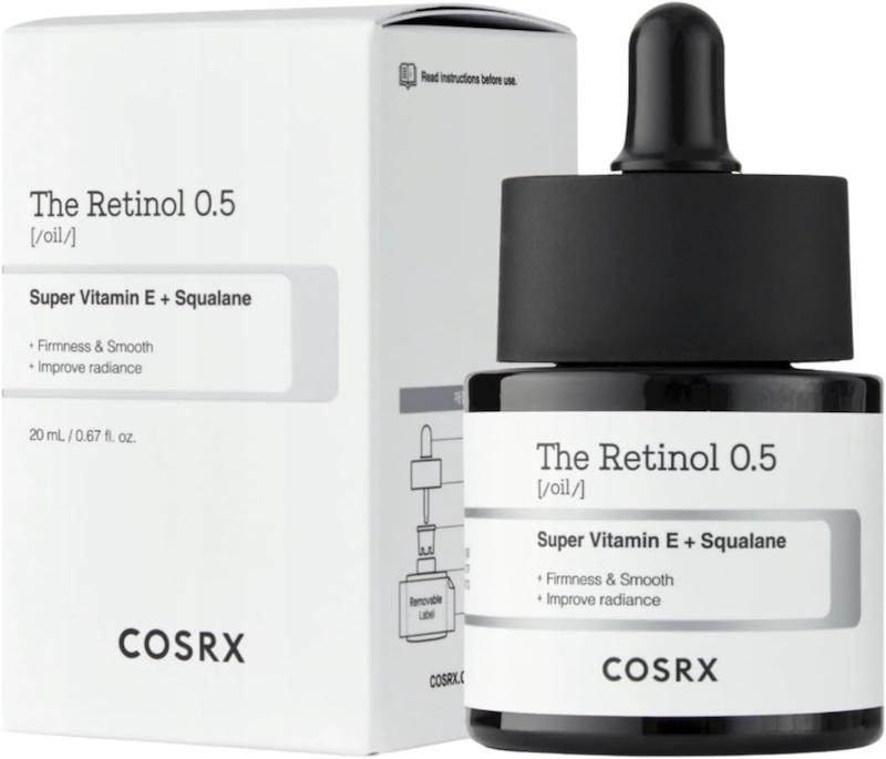 سرم روغن رتینول ۰.۵٪ کوسارکس (جوانساز و ضد چروک قوی) حاوی اسکوالان – ۲۰ میل | COSRX The Retinol 0.5 Oil