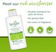 کرم آبرسان و مرطوب‌کننده غنی سیمپل Simple مدل Rich حجم 125ml