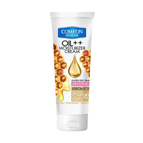 کرم مرطوب‌کننده اورژانسی کامان مدل Oil++ (ناجیِ جیبی پوست‌های فوق‌خشک و آسیب‌دیده) – ۷۵ میل تیوپی | COME'ON Oil++ Moisturizer Cream
