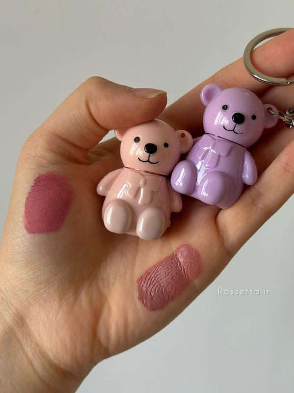 رژ مخملی فانتزی خرسی رژ نود