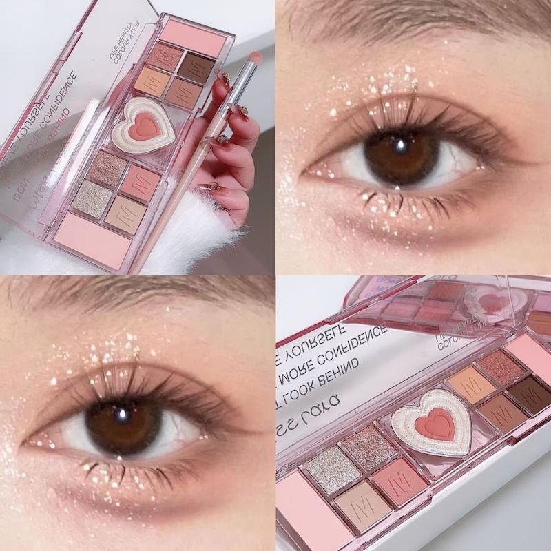 پالت سایه چشم قلبی میس لارا – Miss Lara Heart Palette
