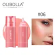 رژگونه مایع فشاری دکمه‌ای اولیبولا – OLIBOLLA Liquid Blush