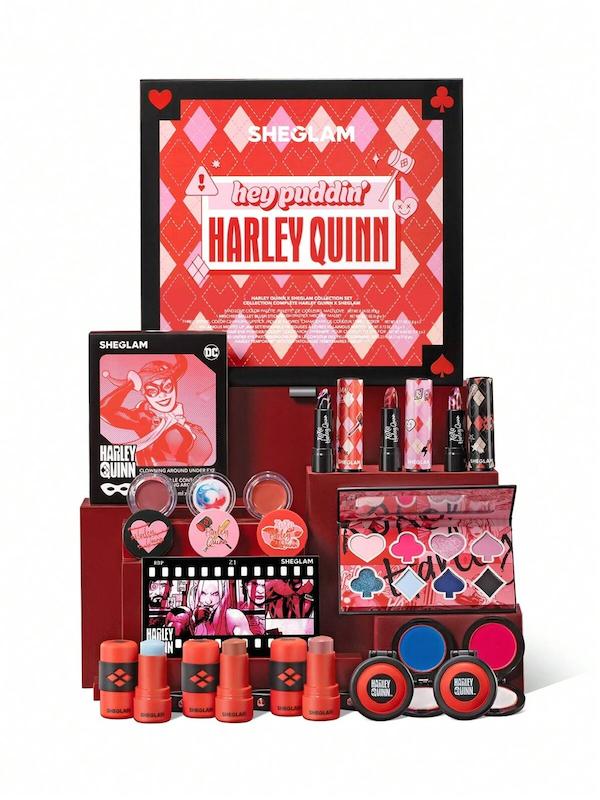 پک کامل آرایشی هارلی کوئین شیگلم SHEGLAM X Harley Quinn Full Collection Set