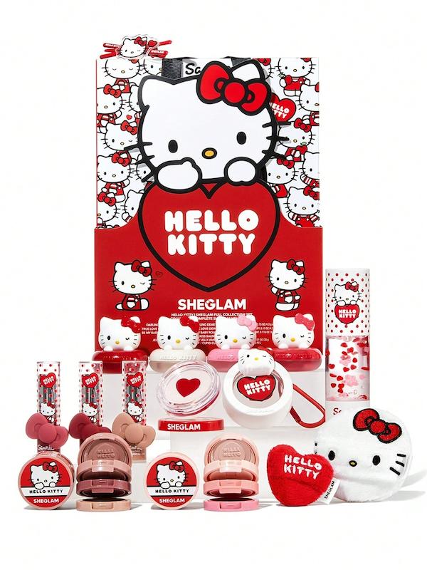 پک کامل آرایشی شیگلم مدل هلو کیتی ۲ SHEGLAM x Hello Kitty 2.0 Full Collection Set