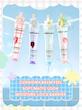 پک کامل آرایشی بابل بث شیگلم SHEGLAM Bubble Bath Full Collection Set