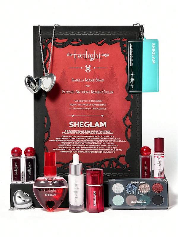 پک کامل آرایشی گرگ‌ومیش (توایلایت) شیگلم SHEGLAM x Twilight Full Collection Set