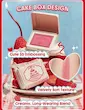کالکشن سوییت هارت شیگلم کیک توت فرنگی Sweetheart collection 