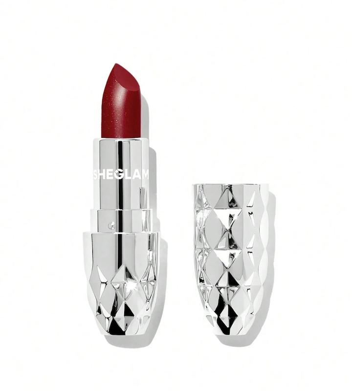 رژ لب جامد استارلایت شیگلم رنگ Flame | SHEGLAM Starlight Velvet Lipstick - Flame💄