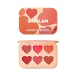 پالت رژگونه و رژلب کرمی شیگلم مدل قلبی FLUSH CRUSH CREAM BLUSH PALETTE