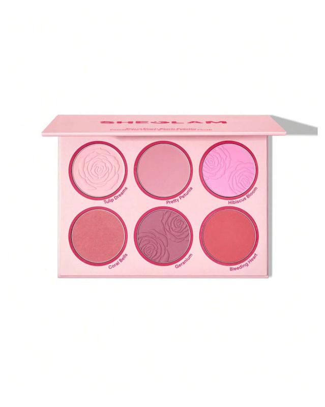 رژگونه فلورال فلاش صورتی شیگلم 🎀| SHEGLAM Floral Flush Rouge-Palette  