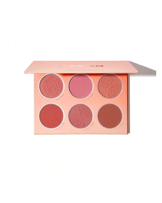رژگونه فلورال فلاش نارنجی شیگلم 🧡👩🏻‍🦰 | SHEGLAM Floral Flush Rouge-Palette
