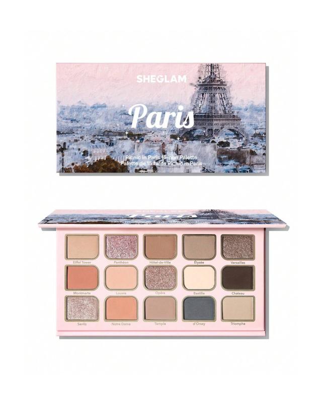 پالت سایه پیک‌نیک این پاریس 15 رنگ شیگلم🍸 | SHEGLAM Picnic in Paris 15-Color Eyeshadow Palette
