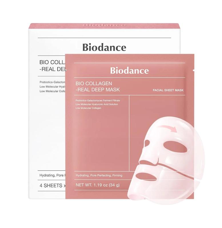 ماسک ورقه‌ای بیو کلاژن بایودنس | BIODANCE Bio-Collagen Real Deep Mask
