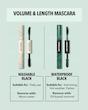 ریمل بلند کننده و حجم دهنده ضد آب شیگلم🖤 |All-In-One Volume & Length Mascara
