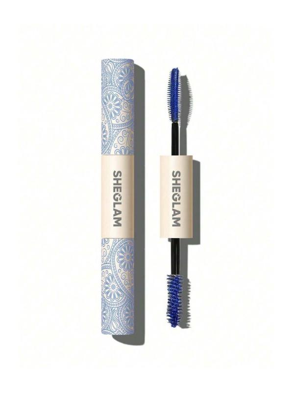 💙 ریمل دوطرفه مژه ضدآب آبی شیگلم | SHEGLAM All-In-One Volume & Length Mascara Waterproof Blue