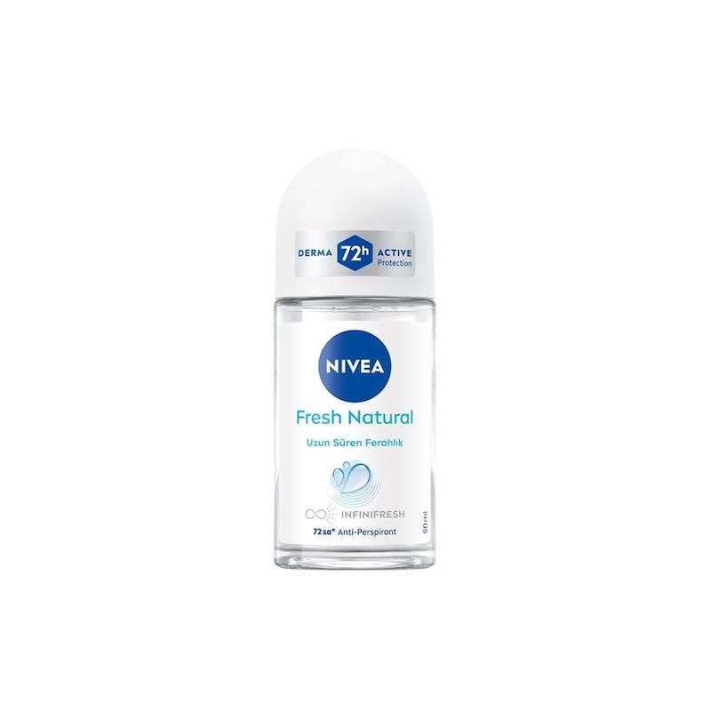 رول ضدتعریق نیوآ-فرش نچرال 🎀 | NIVEA Roll-On Deodorant _Fresh natural