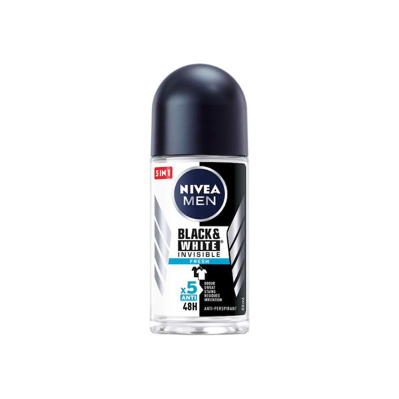 رول ضدتعریق نیوآ_ بلک&وایت🩵 | NIVEA Roll-On Deodorant_black & white