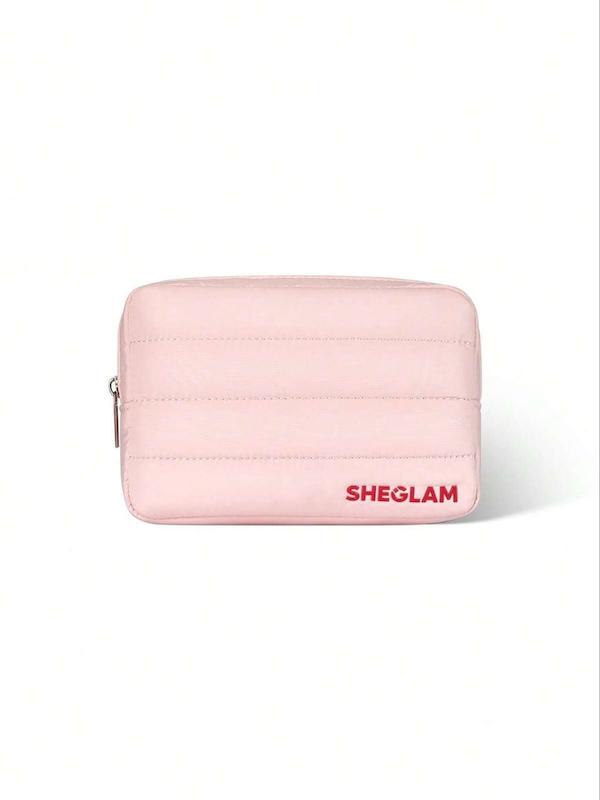 کیف لوازم آرایشی صورتی شیگلم 💗 | SHEGLAM Pink Makeup Bag