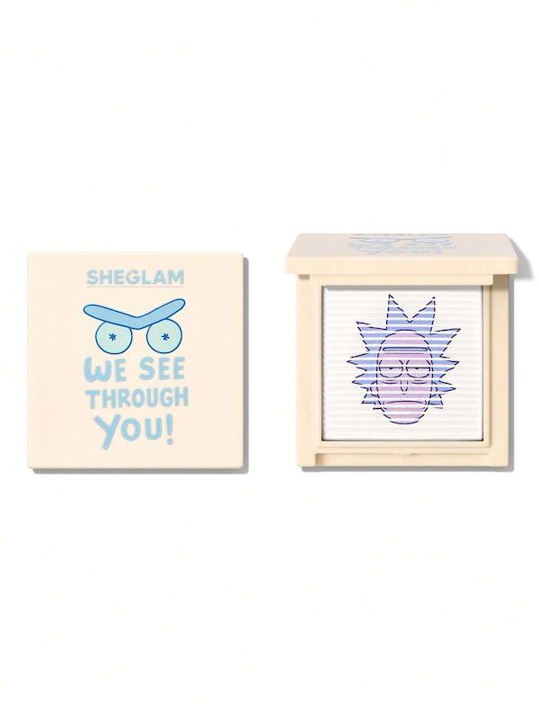 پودر فیکس ریک اند مورتی شیگلم Mega Genius 🛸 | SHEGLAM Rick and Morty Mega Genius Setting Powder