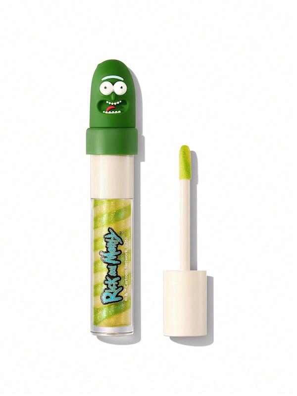 لیپ گلاس ریک اند مورتی شیگلم رنگ Pickle Rick 💚 | Rick and Morty X SHEGLAM Multiverse Swirl Lip Gloss - Pickle Rick