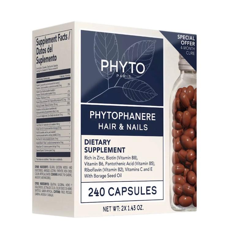 مکمل تقویت مو و ناخن فیتو فیتوفانر 240 عددی 💊 | PHYTO PHYTOPHANERE Hair & Nails Dietary Supplement 240 Capsules