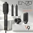 ست سشوار و حالت‌دهنده انزو مدل V9 مشکی 🖤 | ENZO V9 Hair Styler Set - Black