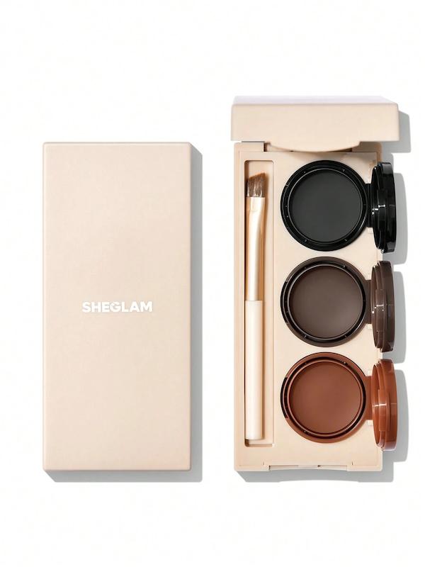 خط چشم ژله‌ای سه رنگ شیگلم 🎨 |Streamline Brauen- und Eyeliner-Gel         