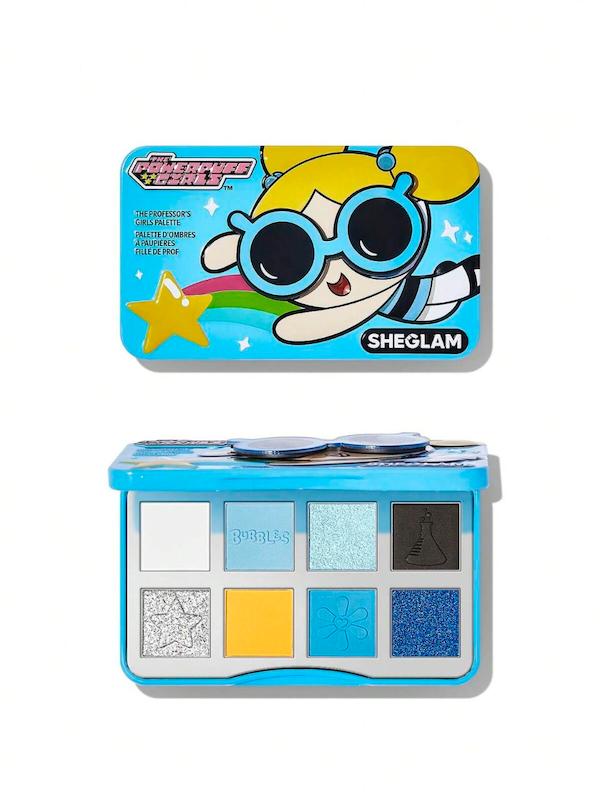 پالت سایه پاورپاف شیگلم رنگ آبی💙|The Powerpuff Girls X SHEGLAM