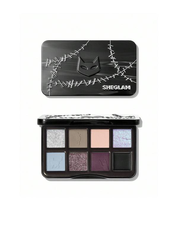 پالت سایه دختر چشم گربه ای شیگلم🖤|SHEGLAM Feline Fatale Lidschatten-Palette (