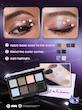 پالت سایه دختر چشم گربه ای شیگلم🖤|SHEGLAM Feline Fatale Lidschatten-Palette (