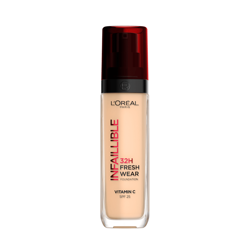 کرم پودر فول کاور ۳۲ ساعته لورال🧴| Loreal infailible 32h Fresh Wear Foundation